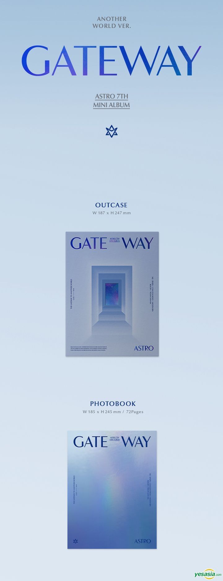 YESASIA: Astro Mini Album Vol. 7 - GATEWAY (Another World Version