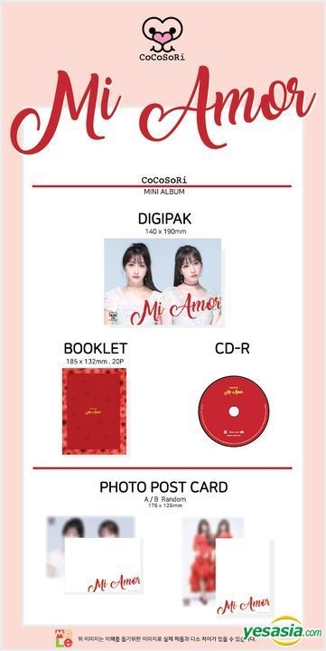 YESASIA: Coco Sori Mini Album Vol. 2 - Mi Amor Music - Coco Sori