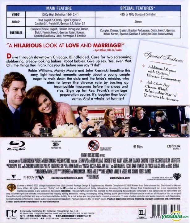 YESASIA: License To Wed (2007) (Blu-ray) (Hong Kong Version) Blu-ray ...