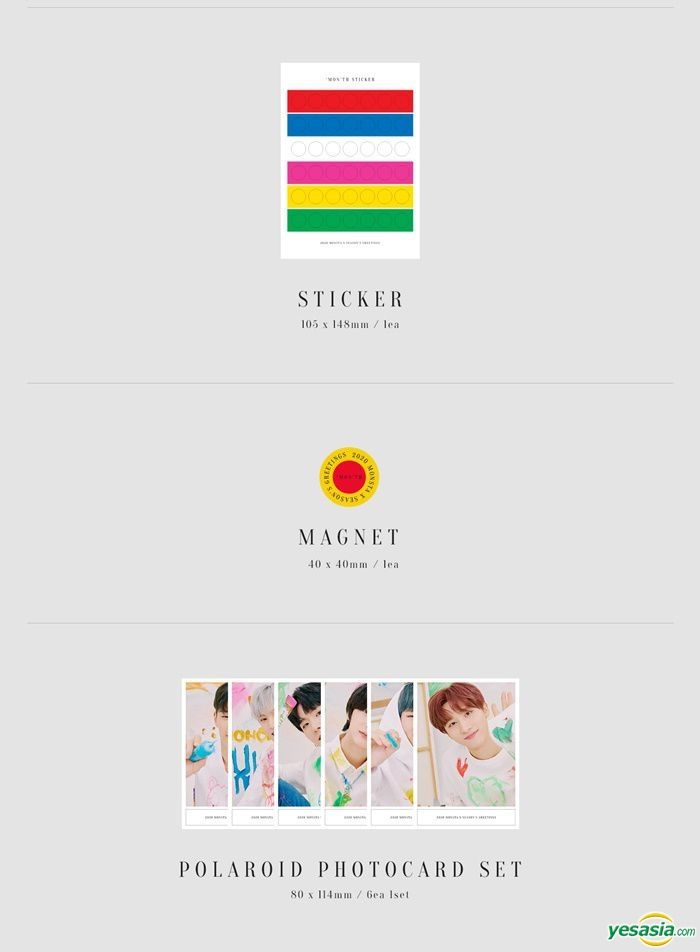 ミュージック MonstaX-2020 Season's Greetings MONSTA X | 몬스타 엑스 | 2020 SEASON'S GREETINGS – KPOP