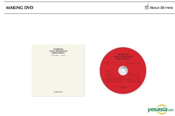 K-POP・アジア GFRIEND 2021 SEASON'S GREETINGS Kakao M GFRIEND - 2021 Season's Greetings+Extra Photocards