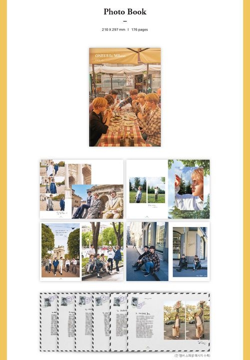 YESASIA : ONEUS Photobook - ONEUS In Milano Celebrity Gifts,写真集 