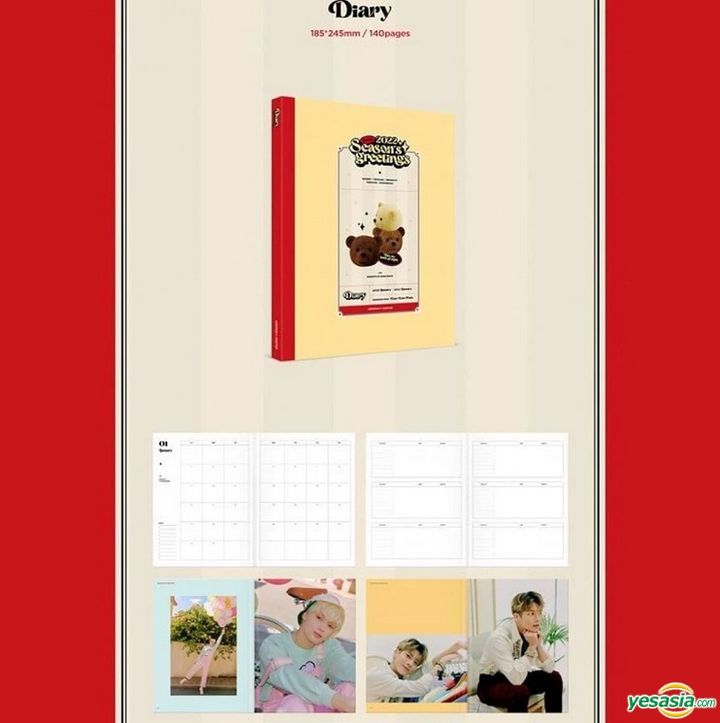 YESASIA: TXT 2022 Season's Greetings GIFTS,CALENDAR,Celebrity