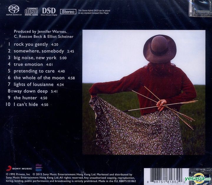 YESASIA: The Hunter (SACD) CD - Jennifer Warnes, Sony Music 