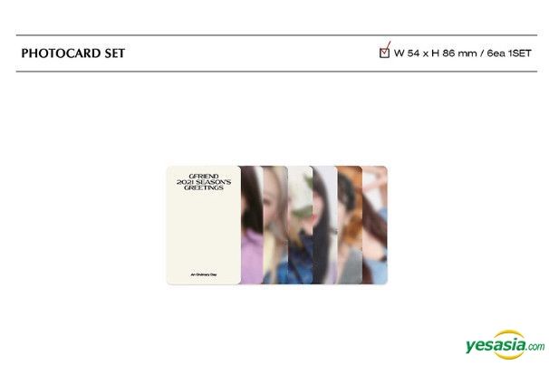 YESASIA: GFRIEND 2021 Season's Greetings CALENDAR,FEMALE STARS