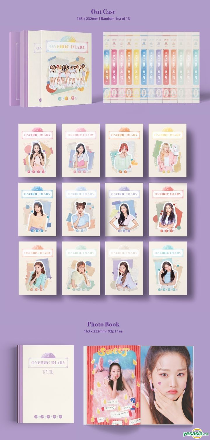 YESASIA: Image Gallery - IZ*ONE Mini Album Vol. 3 - Oneiric Diary