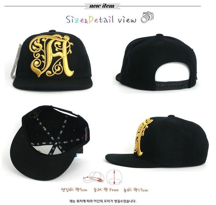 YESASIA: Tae Yang (Big Bang) Style - Suncap Hip Hop Cap (Black