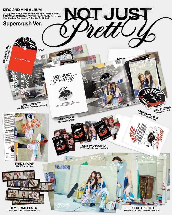 YESASIA: Image Gallery - izna Mini Album Vol. 2 - Not Just Pretty