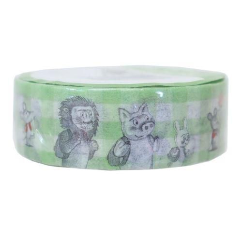 YESASIA: Nezumi Kun No Chokki Masking Tape 15mm (Nezumi-Kun & Nezumi