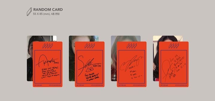 4 WALLS 4th Album : RANDOM CD+Photocard+Poster+Gift Photo,New,SM Original x f