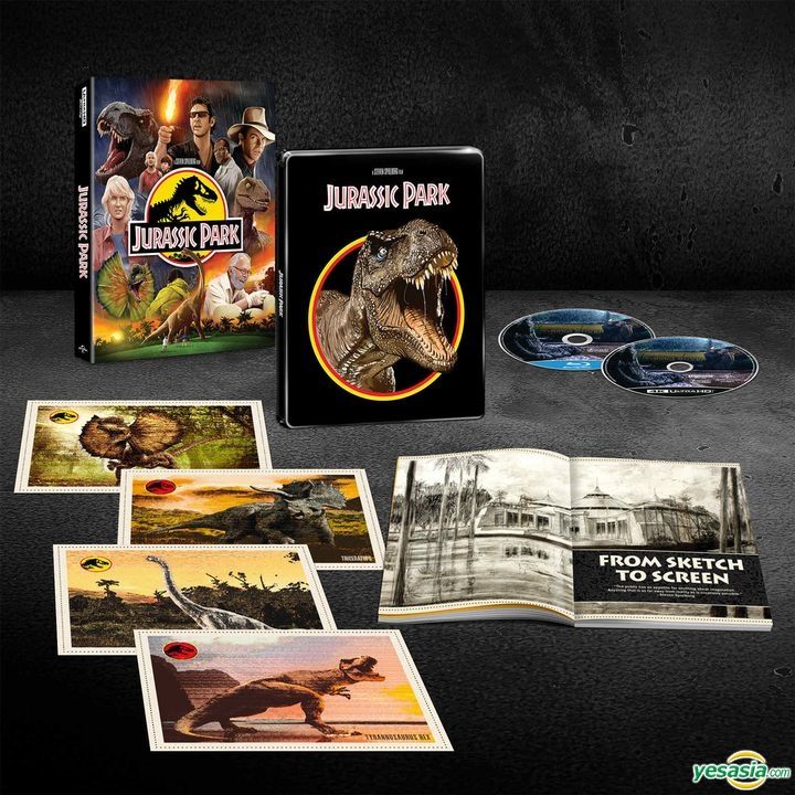 YESASIA: Jurassic Park (1993) (4K Ultra HD + Blu-ray) (Hong Kong Version)  Blu-ray - Sam Neill, Jeff Goldblum, Intercontinental Video (HK) - Western /  World Movies & Videos - Free Shipping - North America Site