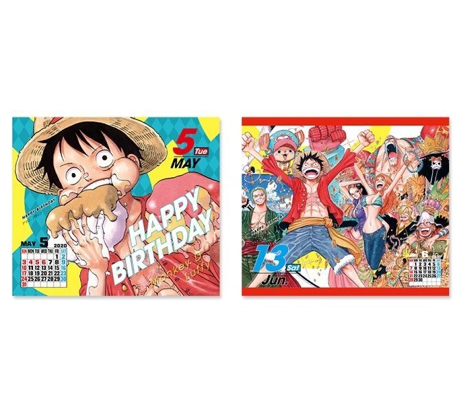 ONEPIECE 2020 特製缶入り日めくりカレンダー ワンピース ワンピ ...