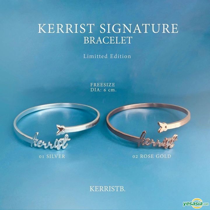 YESASIA: Kerrist - Signature Bracelet (Silver) 男性アーティスト