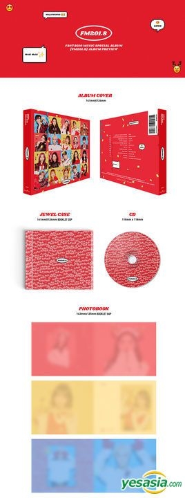 YESASIA: FM 201.8 Special Album Music - Hello Venus, Weki Meki