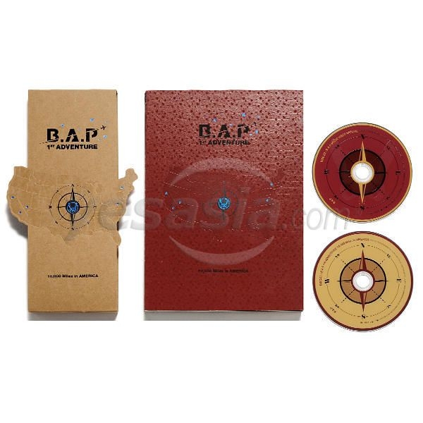 B.A.P 1st Adventure: 10,000 Miles In America (2DVDs+フォトブック) (韓国盤) YESASIA: B.A.P - 1st Adventure: 10,000 Miles In America