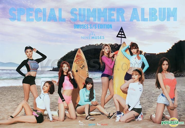 YESASIA: Nine Muses Special Summer Album - 9Muses S/S Edition (CD