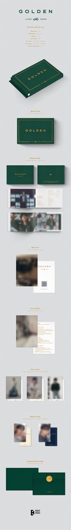 BTS: Jung Kook - GOLDEN (Weverse Albums Version)