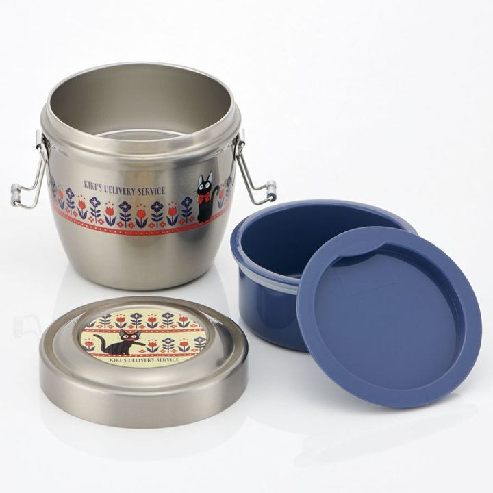 YESASIA: Kiki's Delivery Service Stainless Lunch Box 550ml - Skater