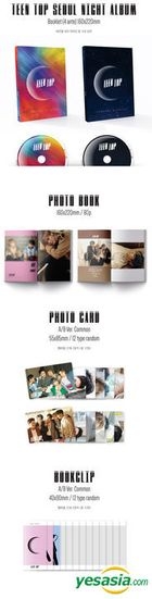 Teen Top Mini Album Vol. 8 - SEOUL NIGHT (B Version)
