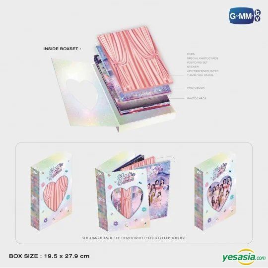 新品》GMMTV BLUSH BLOSSOM FAN FEST DVD BOX YESASIA: Blush Blossom Fan Fest 2025 (DVD Boxset) (Thailand