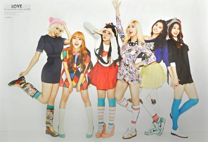 Yesasia Hello Venus 2nd Mini Album 今日は何する？ 筒入りポスター Cd Hello