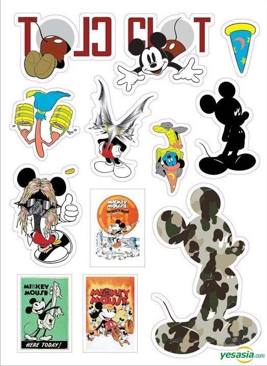 yesasia image gallery man is in the forest with disney stickers clot tote bag