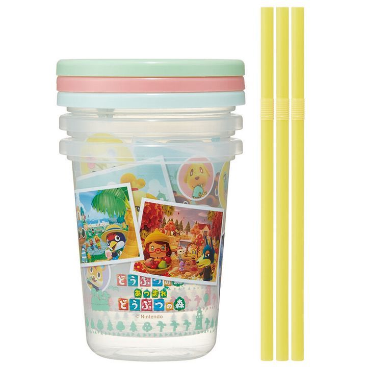 Animal Crossing Tumbler Cup with Straw – GeekyGlamorous