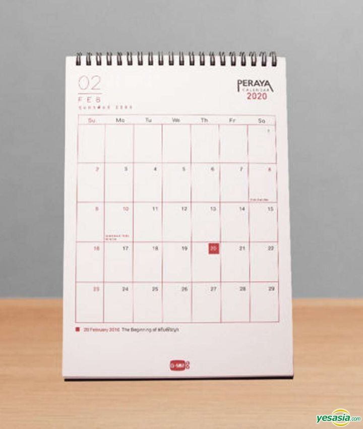 YESASIA: GMMTV: Krist & Singto - Peraya Calendar 2020 カレンダー 