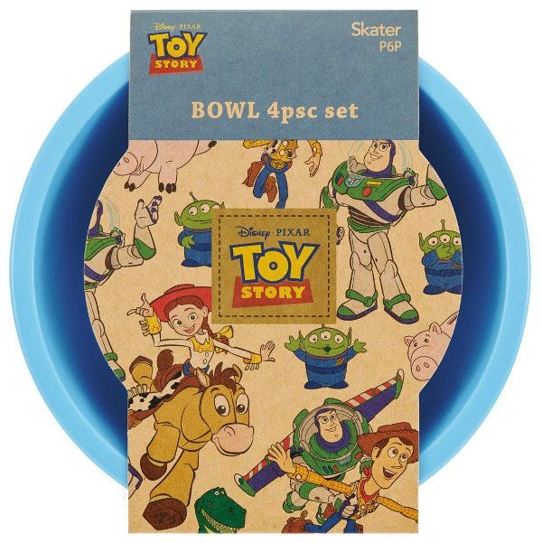 YESASIA Image Gallery Toy Story Plastic Bowl Set (4 Pieces)