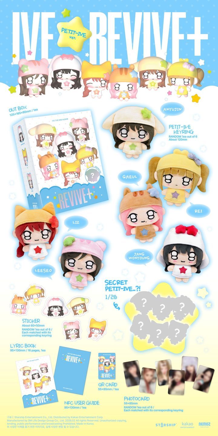 YESASIA: IVE Vol. 2 - REVIVE+ (PETIT-IVE Version) (Limited Edition