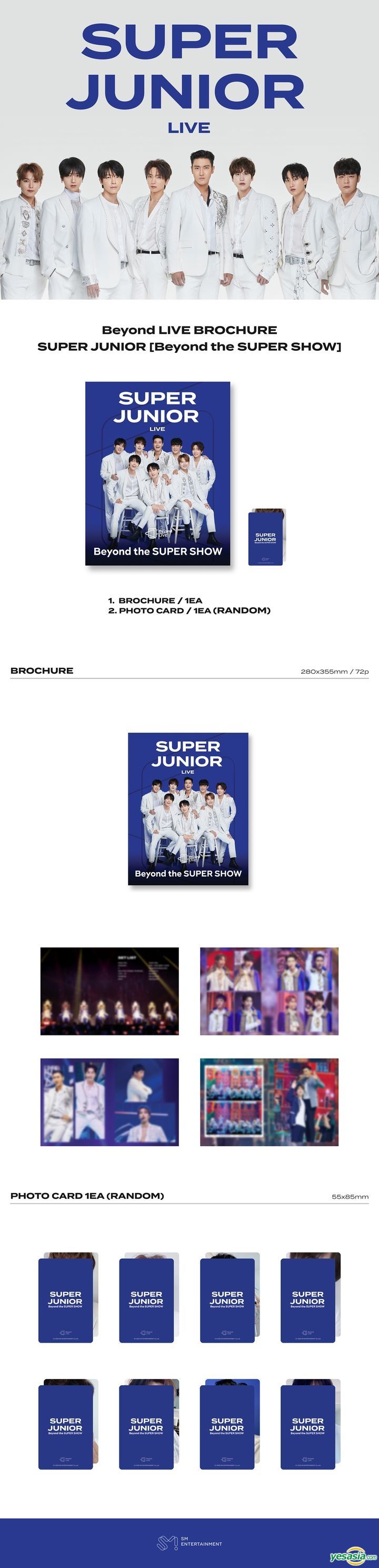 YESASIA : SUPER JUNIOR - Beyond LIVE BROCHURE SUPER JUNIOR Beyond