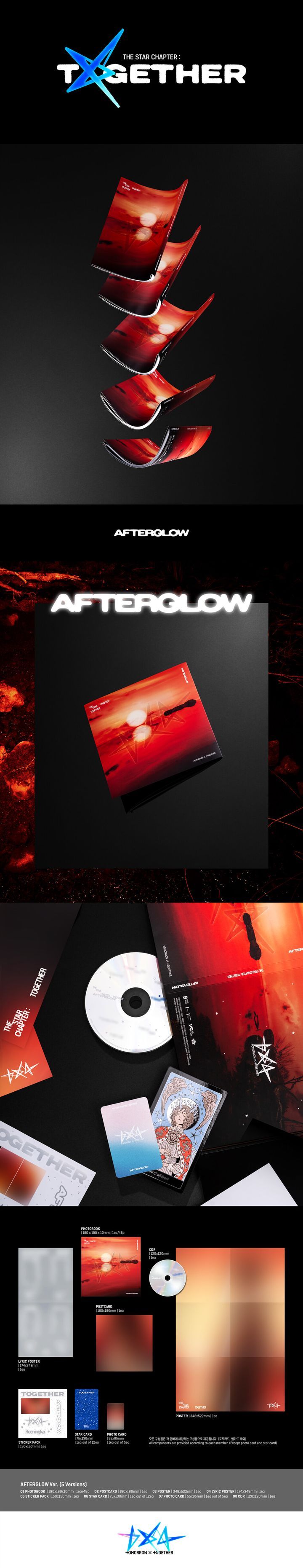 K-POP・アジア TXT The Star Chapter: TOGETHER Afterglow The Star Chapter: TOGETHER (Afterglow Ver.) - TXT Official Store