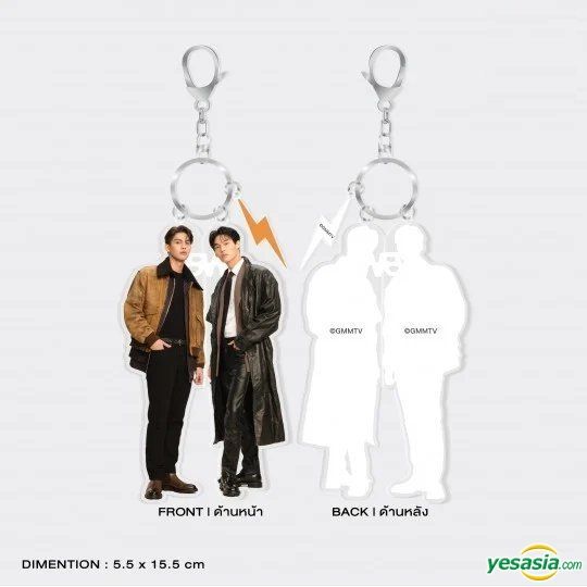 YESASIA: Bright-Win Side By Side - Acrylic Keychain PHOTO