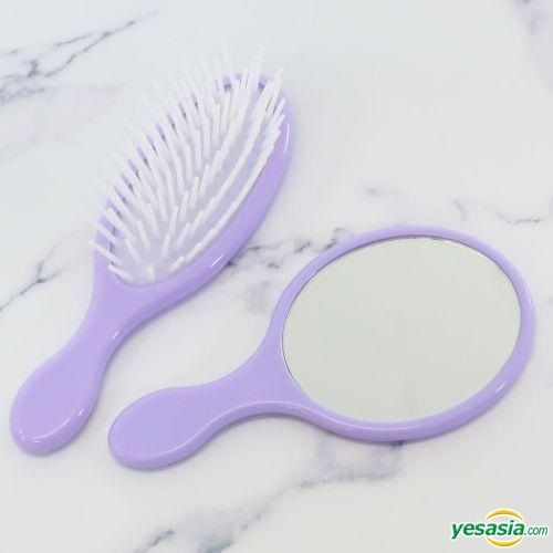 YESASIA Sumikko Gurashi Hair Brush & Mirror Set SHOBI Toys